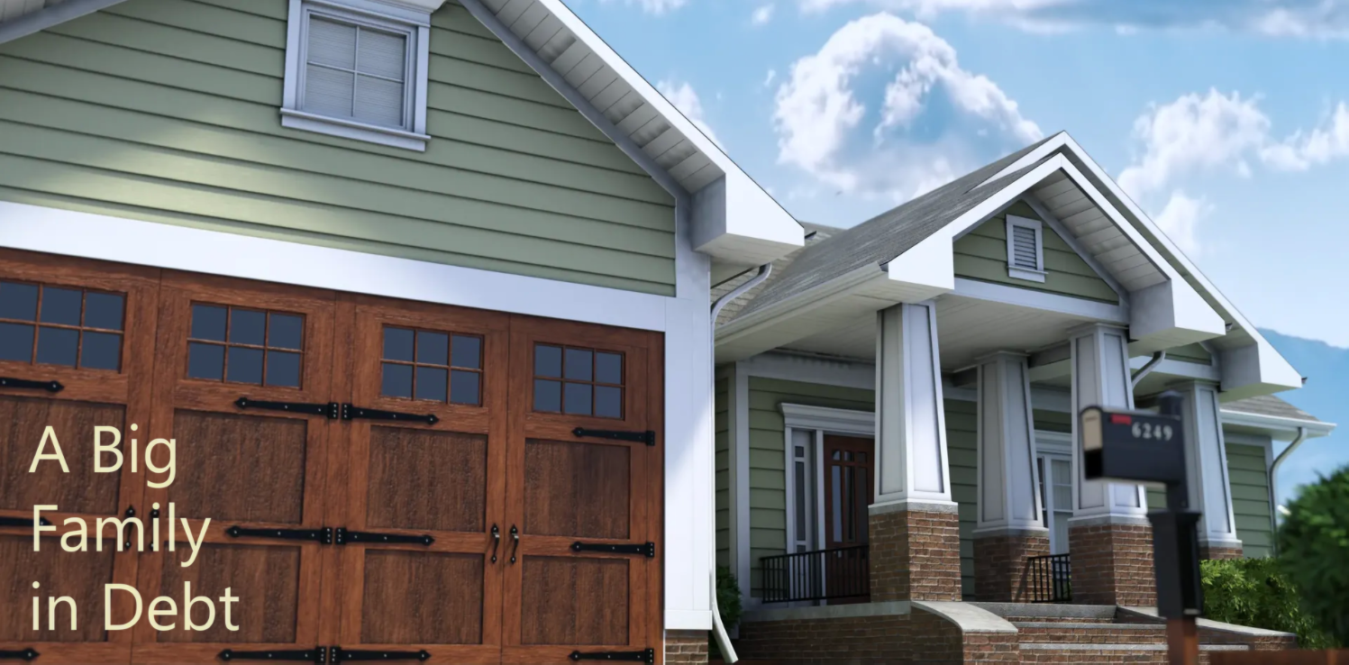 A Big Family in Debt screenshot 0