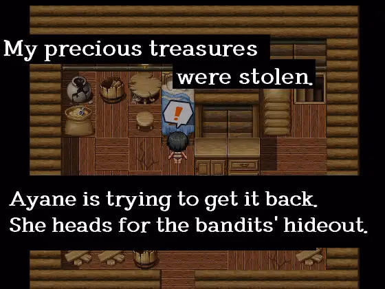 Ayane and the Stolen Treasure