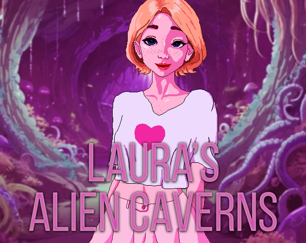 Laura's alien caverns screenshot 0