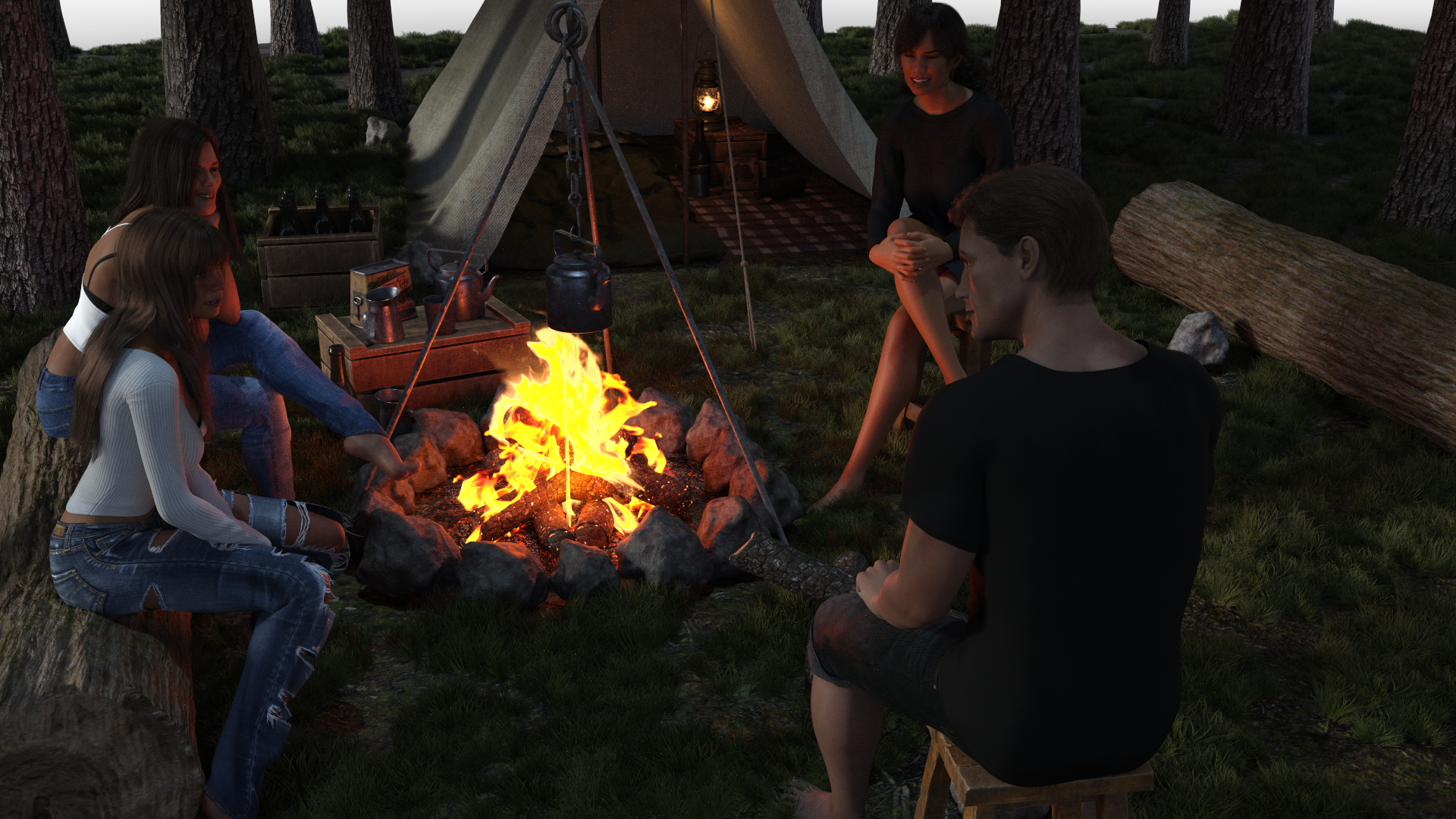 Love Amidst the Ashes screenshot 0