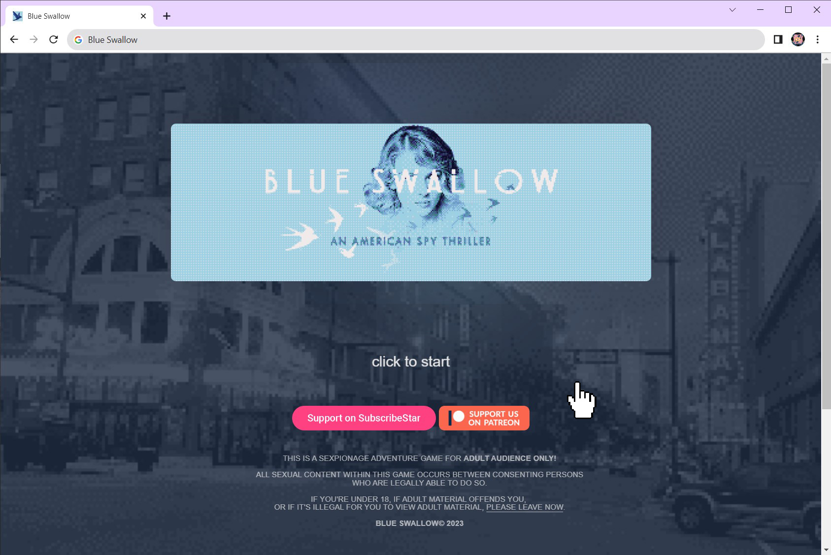 Blue Swallow