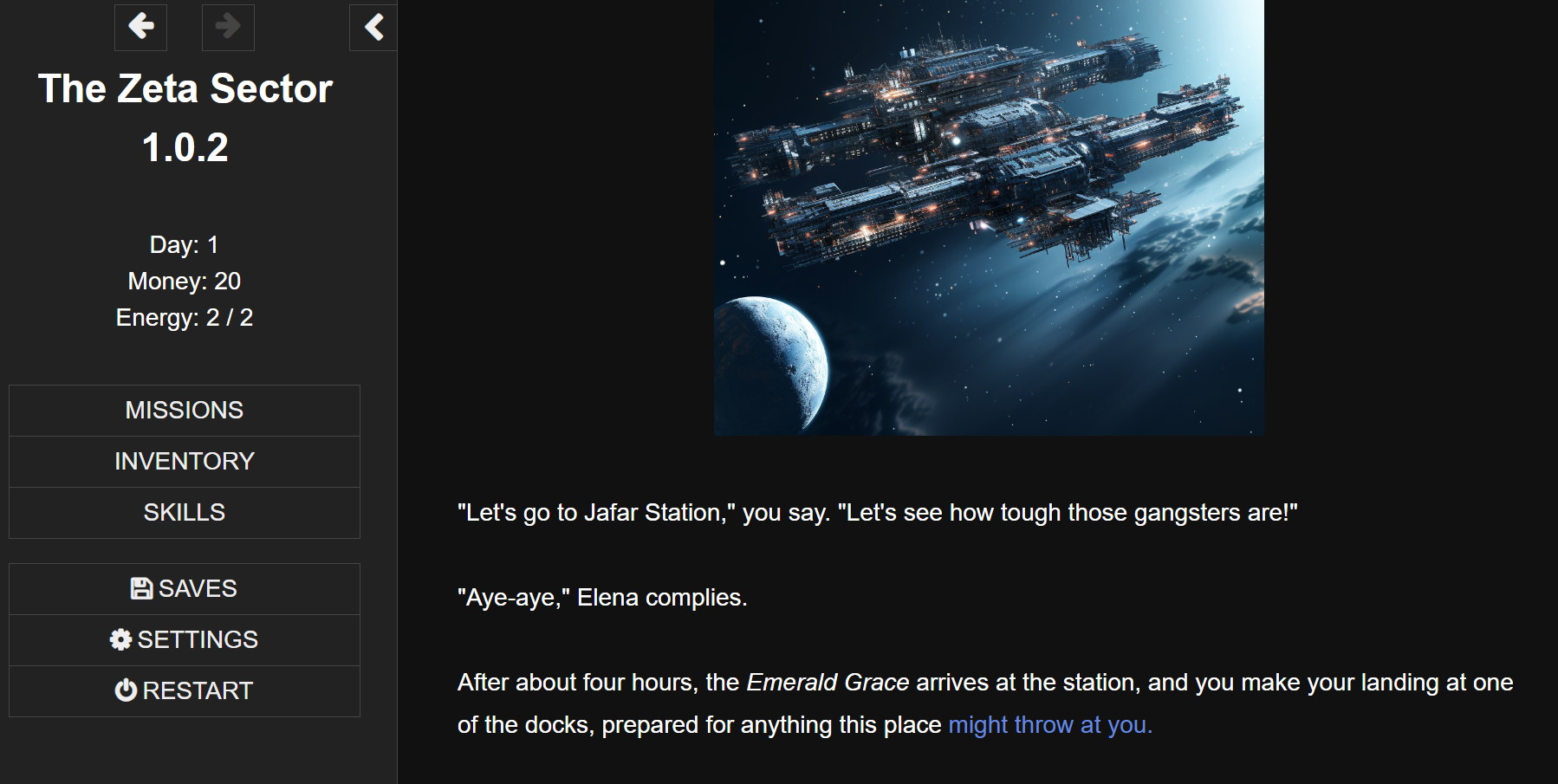 The Zeta Sector screenshot 1