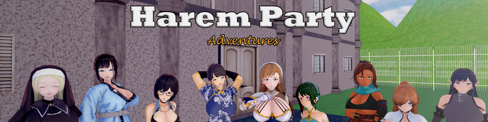 Harem Party Adventures screenshot 0