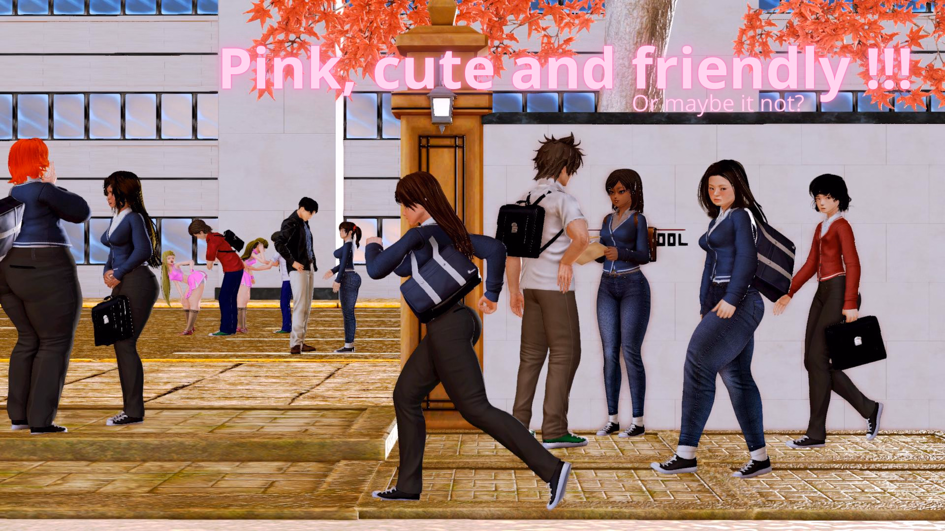 Pink Cute and Friendly or Maybe Not? screenshot 0