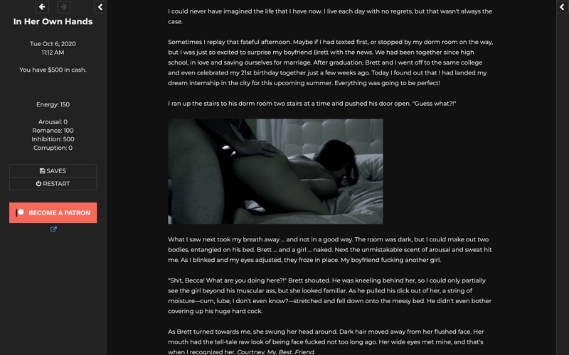 In Her Own Hands screenshot 1