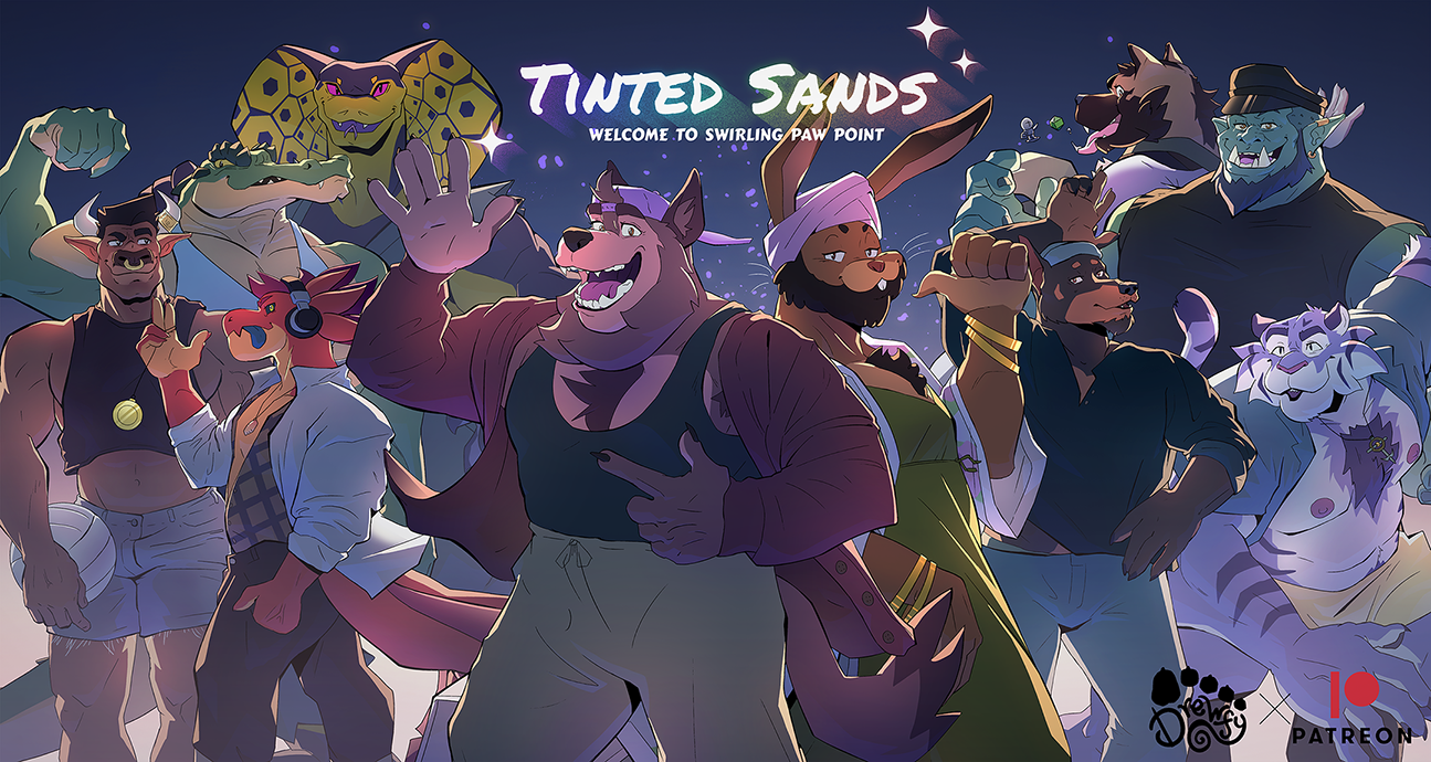 Tinted Sands: Welcome to Swirling Paw Point screenshot 0