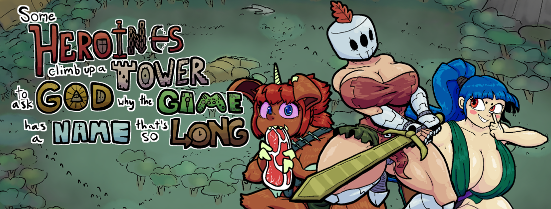 Some Heroines Climb Up a Tower to Ask God Why the Game Has a Name That's So Long screenshot 0