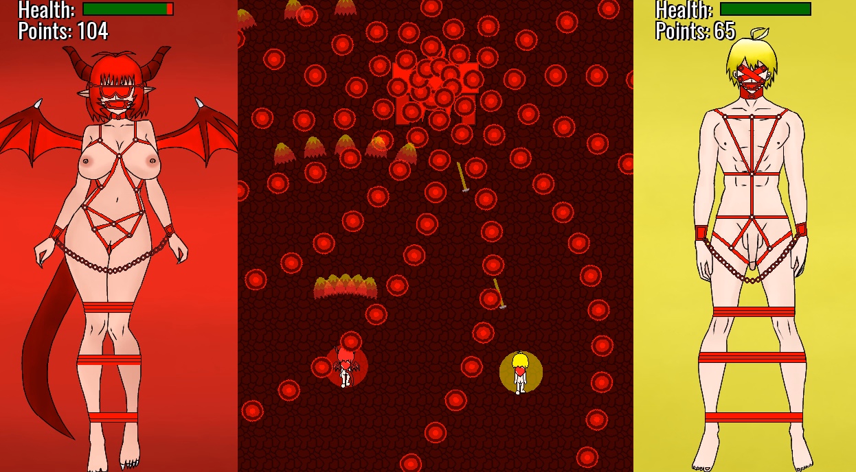 Knight Boy and Dragon Girl