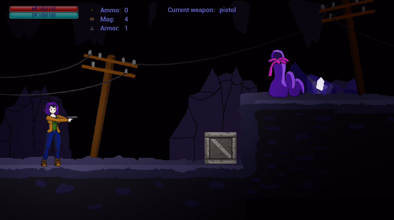 Tentacle Cave Blackout screenshot 1