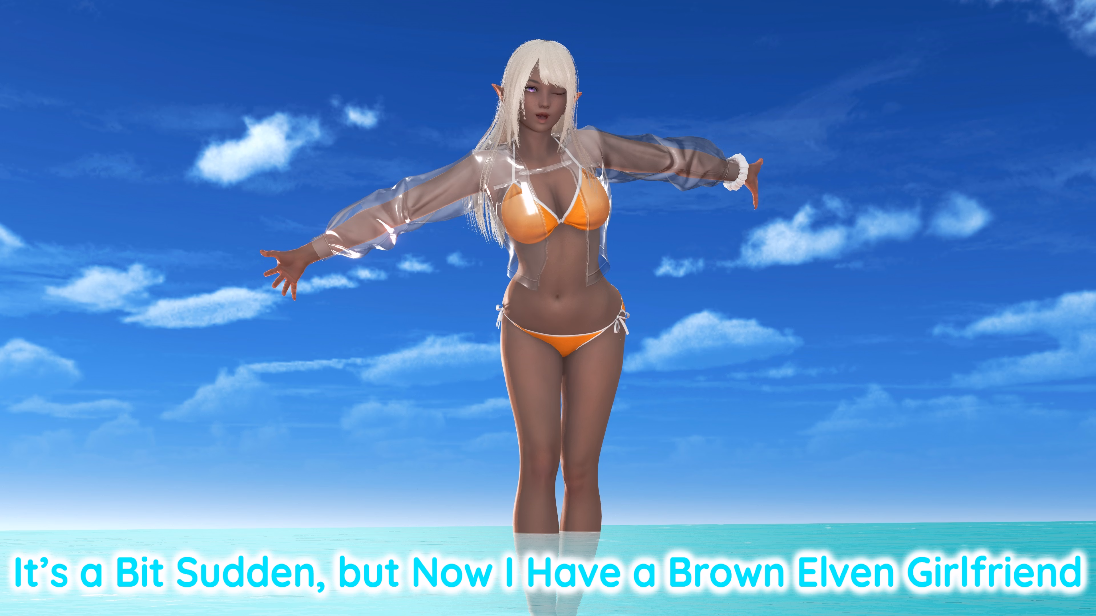 It's a Bit Sudden, but Now I Have a Brown Elven Girlfriend screenshot 0
