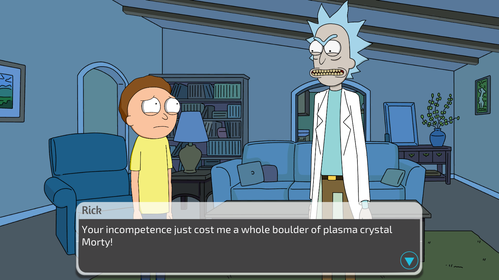 Rick and Morty - A Way Back Home screenshot 1