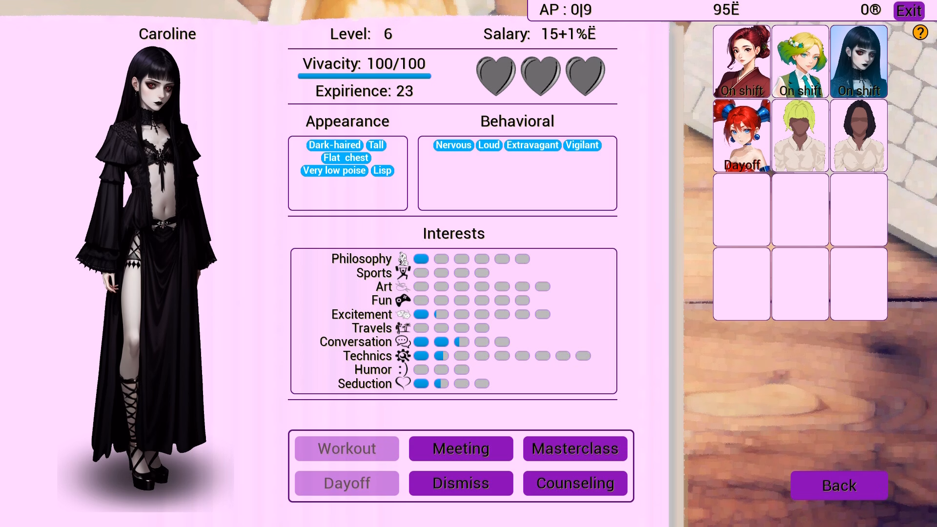 Cocktail Girl Service screenshot 1