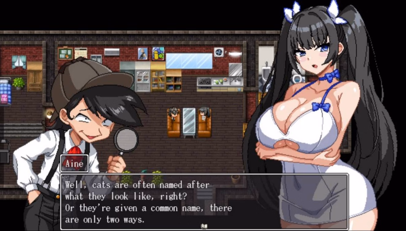Busty Detective! The Case Files of Aine Tamagushi screenshot 1