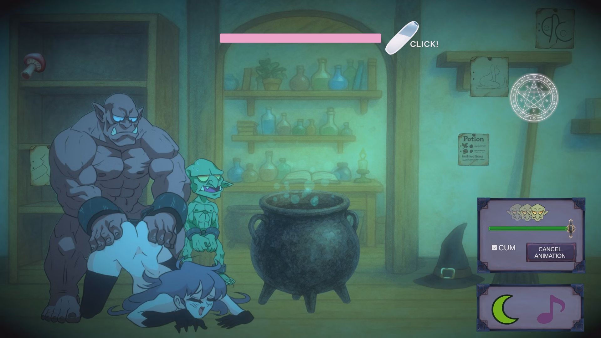 Witch's Seed Goblin Slave Alchemy screenshot 1