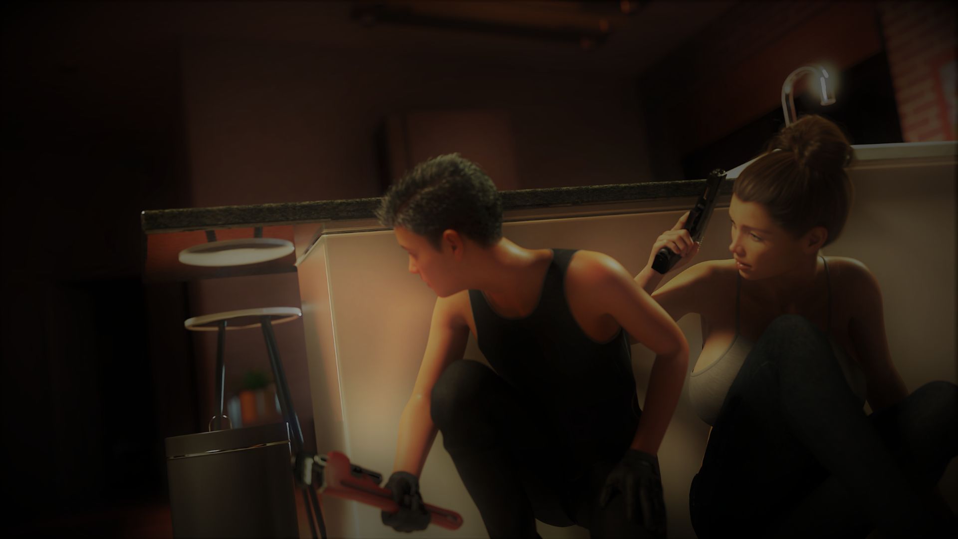 QPrey: Escape from Lake Thing screenshot 0