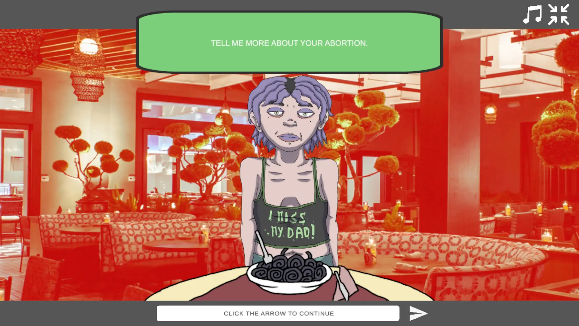 Fancy Dinner With The HORNY WHORE! screenshot 0