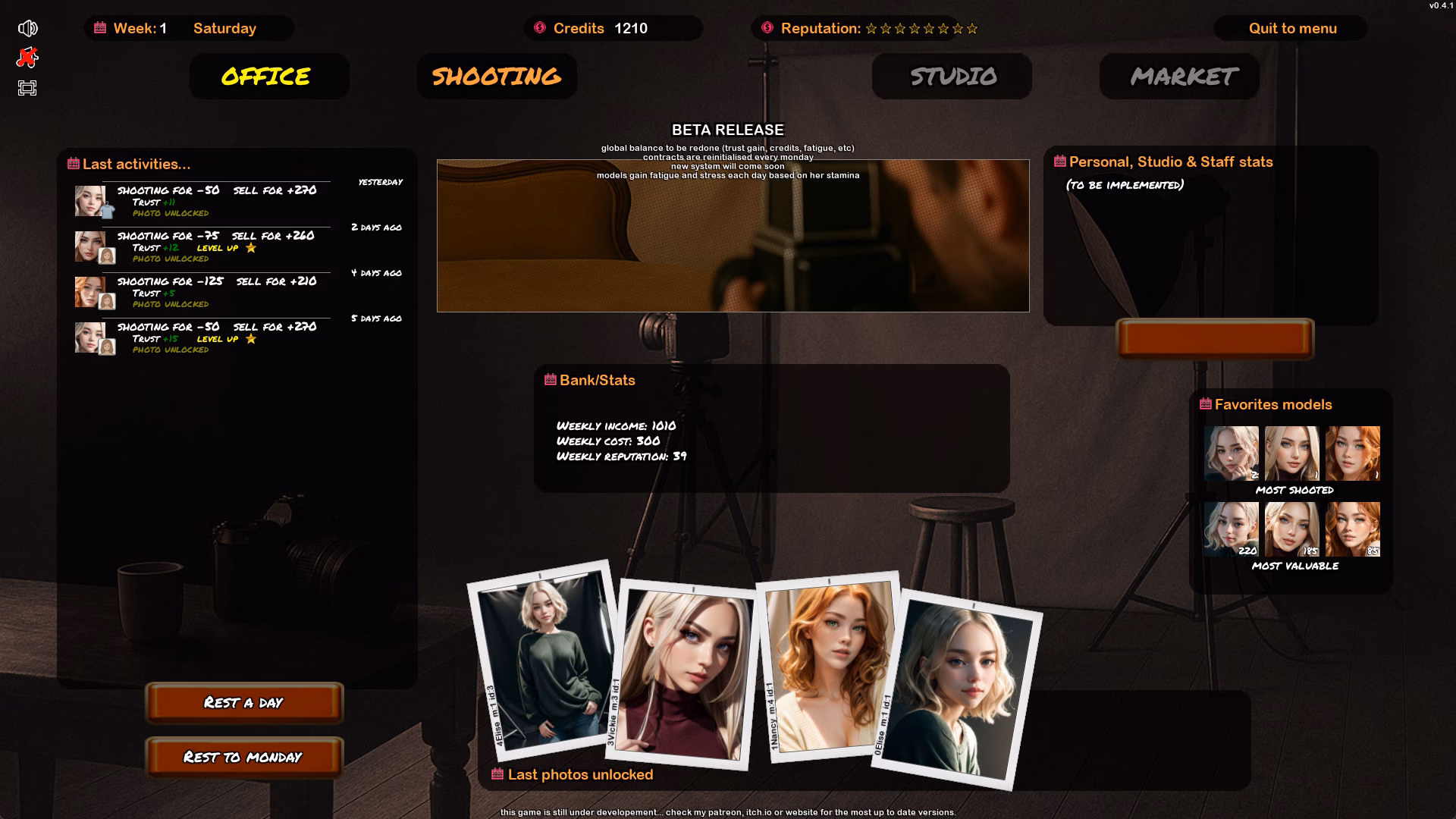 Studio Sensation screenshot 1