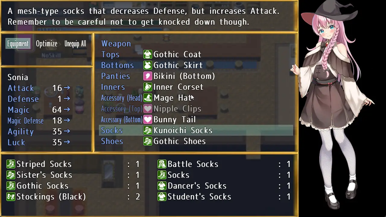 Senpai and the Mysterious Island screenshot 1