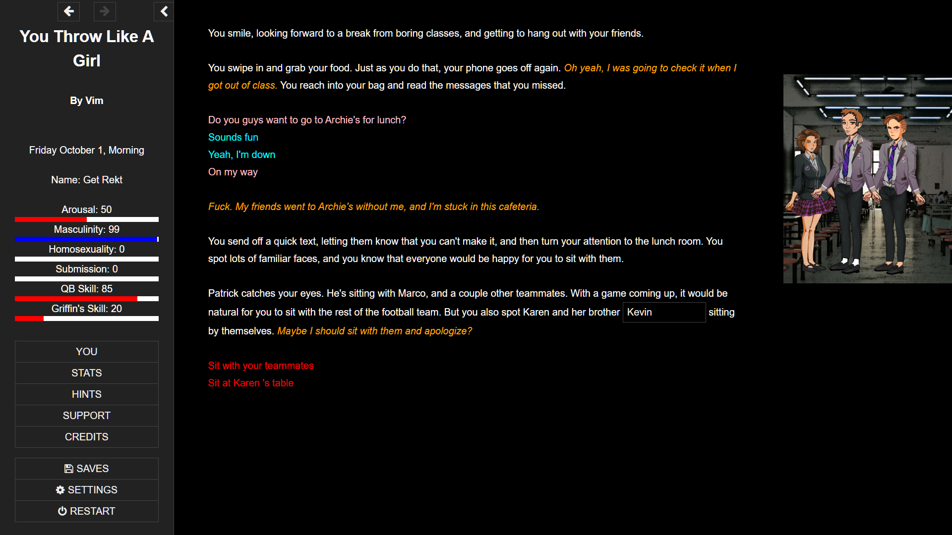 You Throw like a Girl screenshot 1