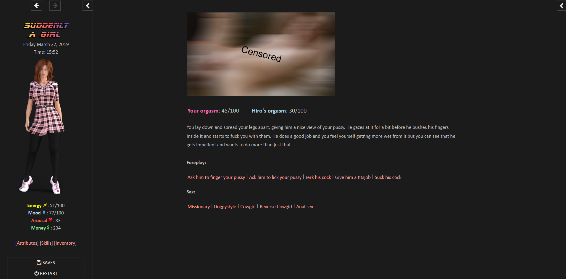 Suddenly a Girl screenshot 1