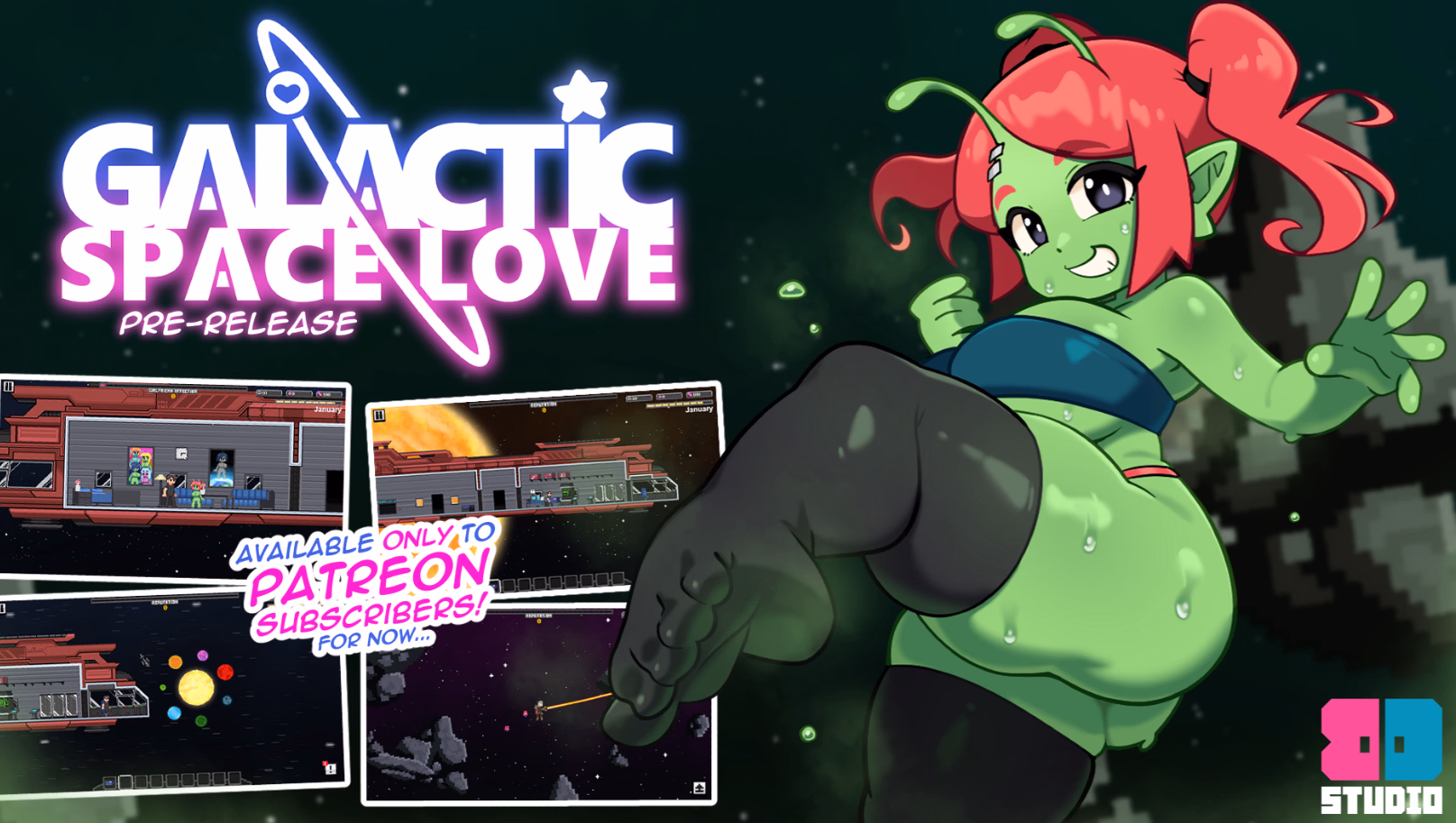 Galactic Space Love screenshot 0