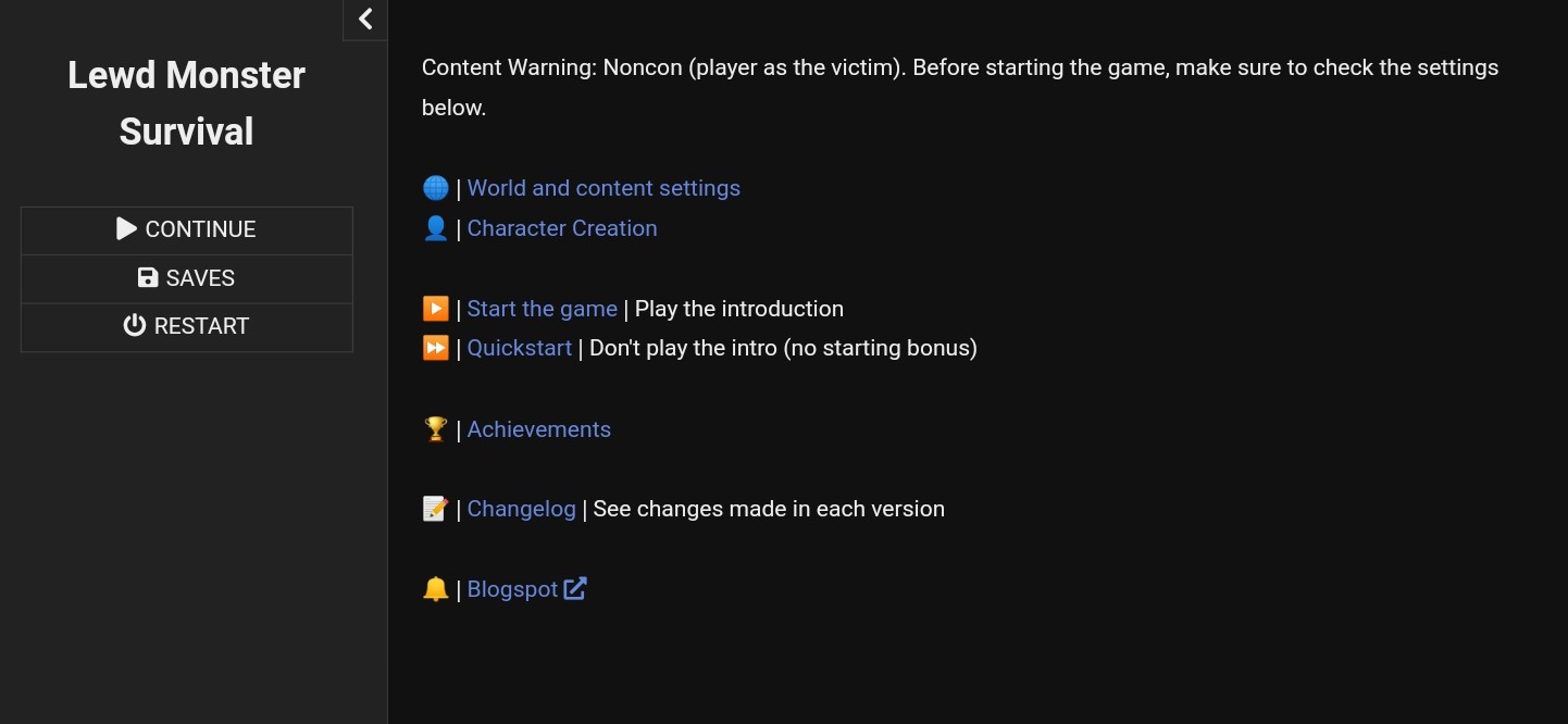 Lewd Monster Survival