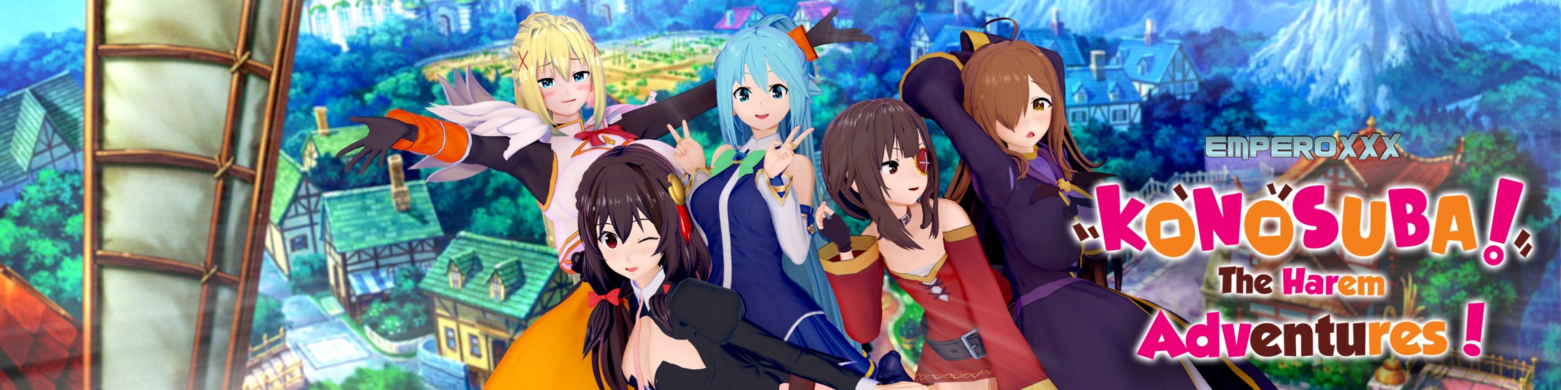 KonoSuba - The Harem Adventures screenshot 0