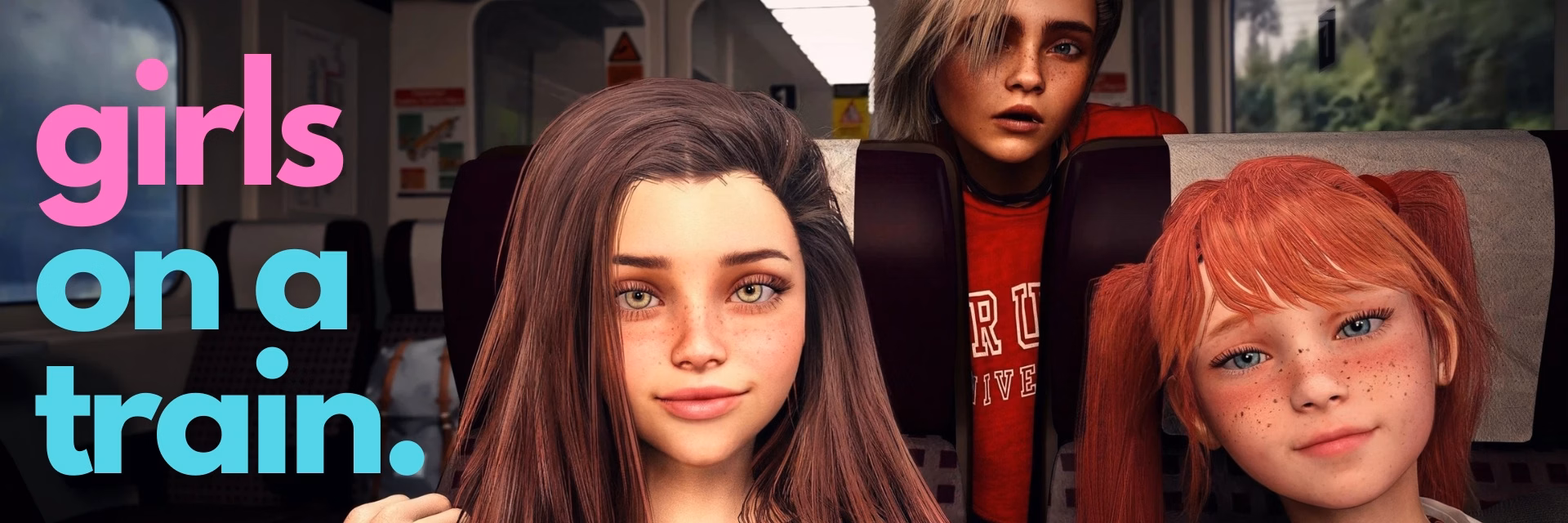 Girls on a Train screenshot 0