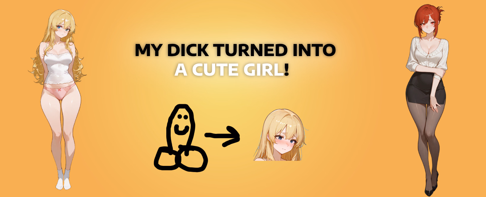 My Dick Turned Into A Cute Girl screenshot 0