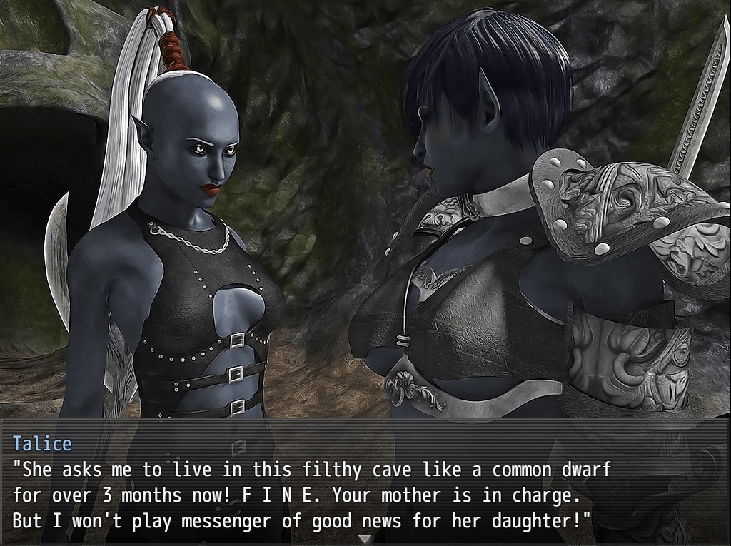 Captured by Dark Elves: Arachna’s Return screenshot 1