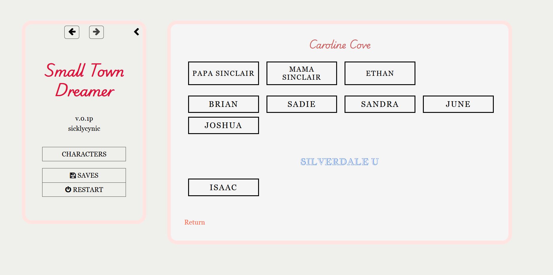 Small Town Dreamer screenshot 1