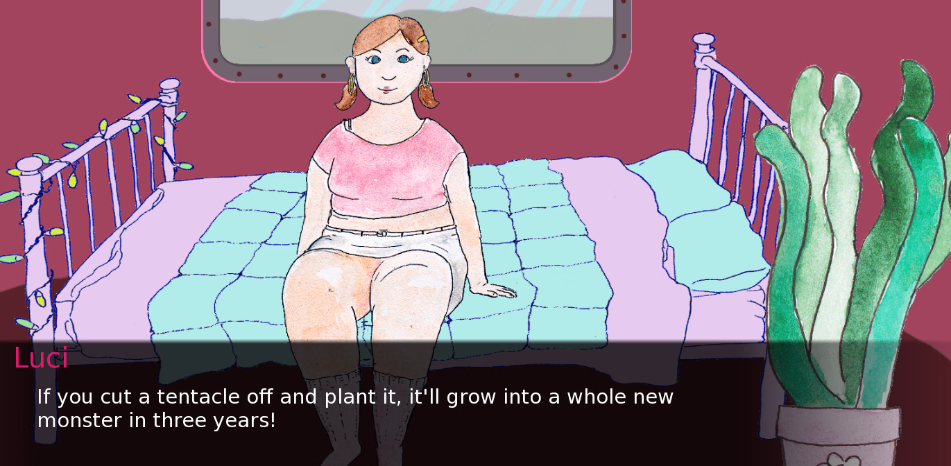 Luci loves tentacles screenshot 1