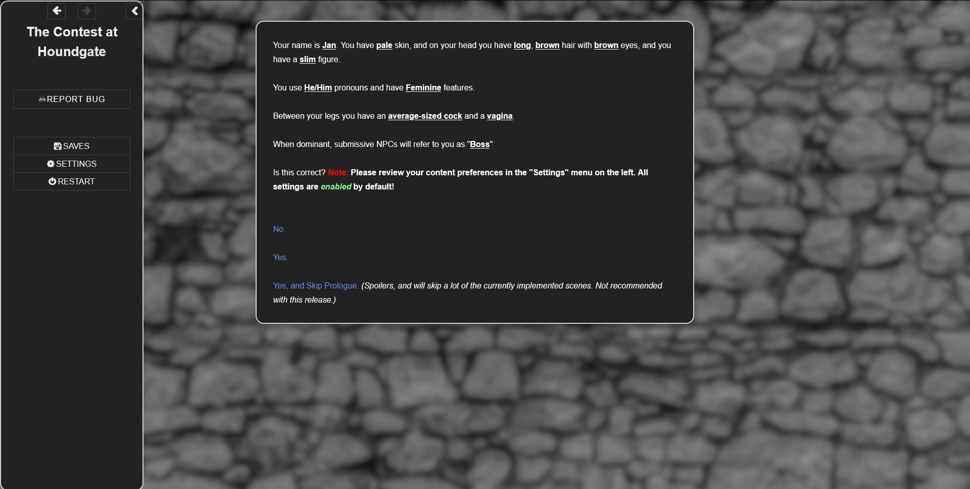 The Contest at Houndgate screenshot 1