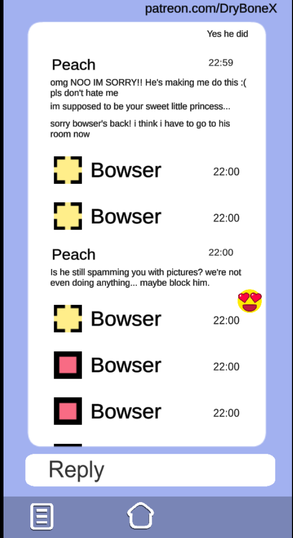 Bowser x Peach: Superstar Sexting