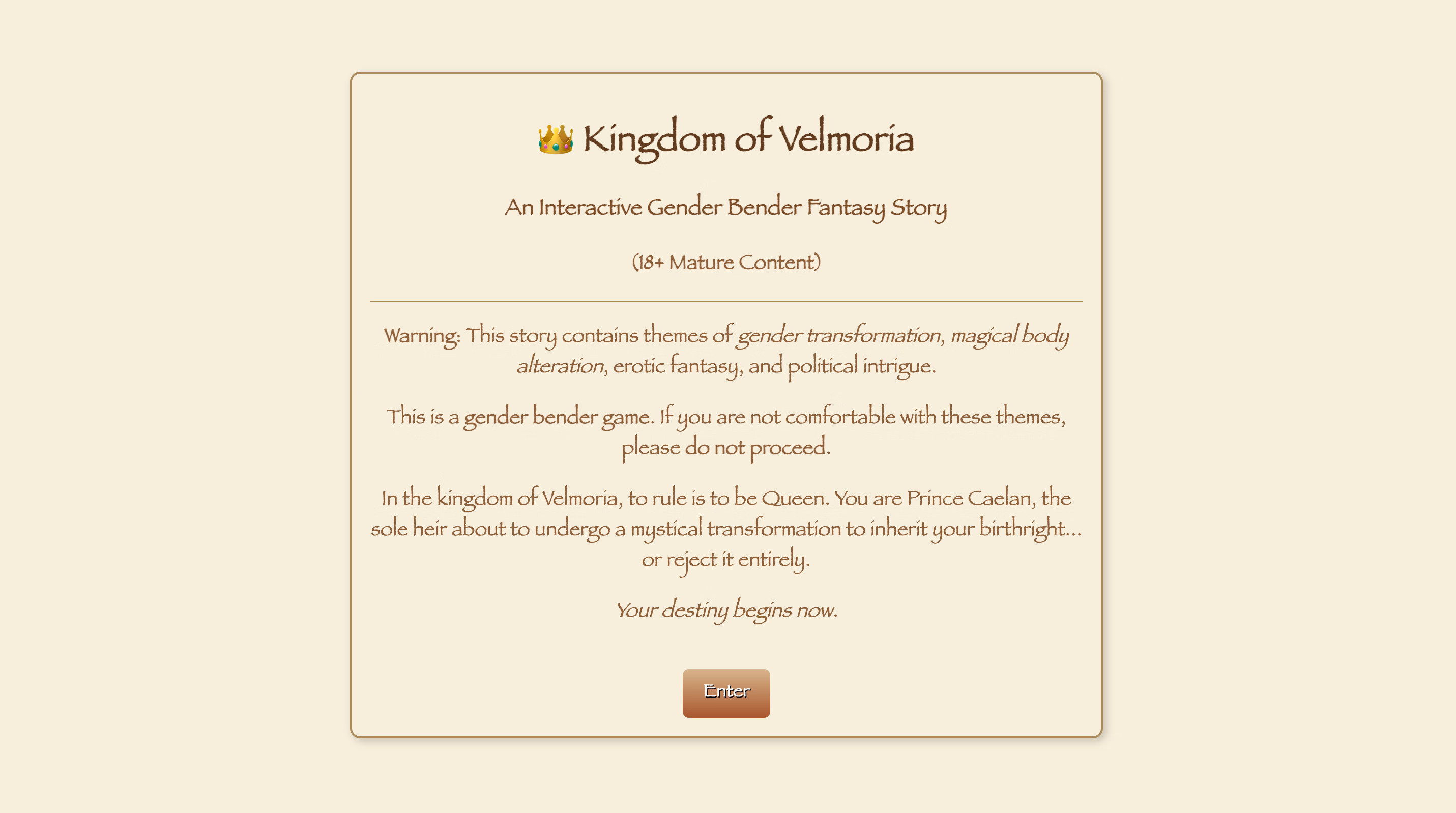 Veil of the Heir screenshot 1