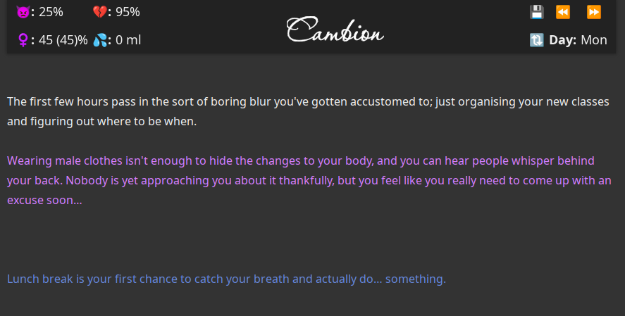 Cambion screenshot 1