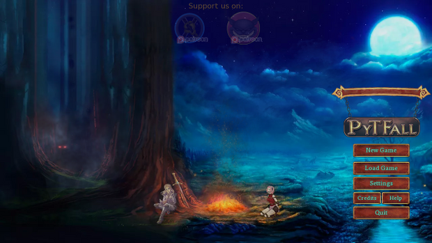 PyTFall screenshot 1