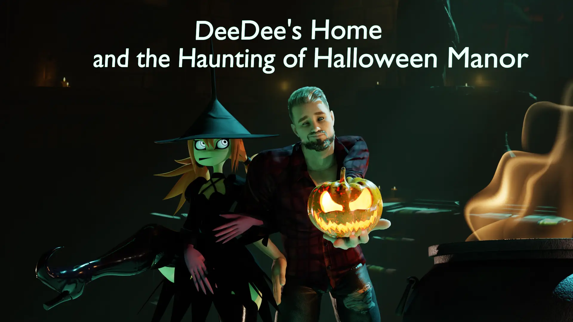 DeeDee's Home and the Haunting of Halloween Manor screenshot 0