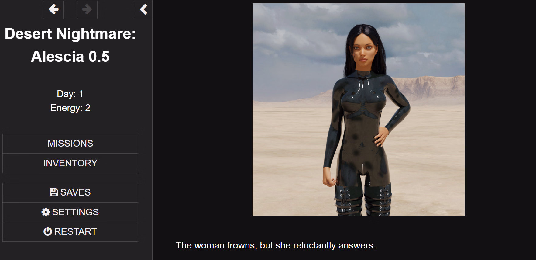 Desert Nightmare: Alescia