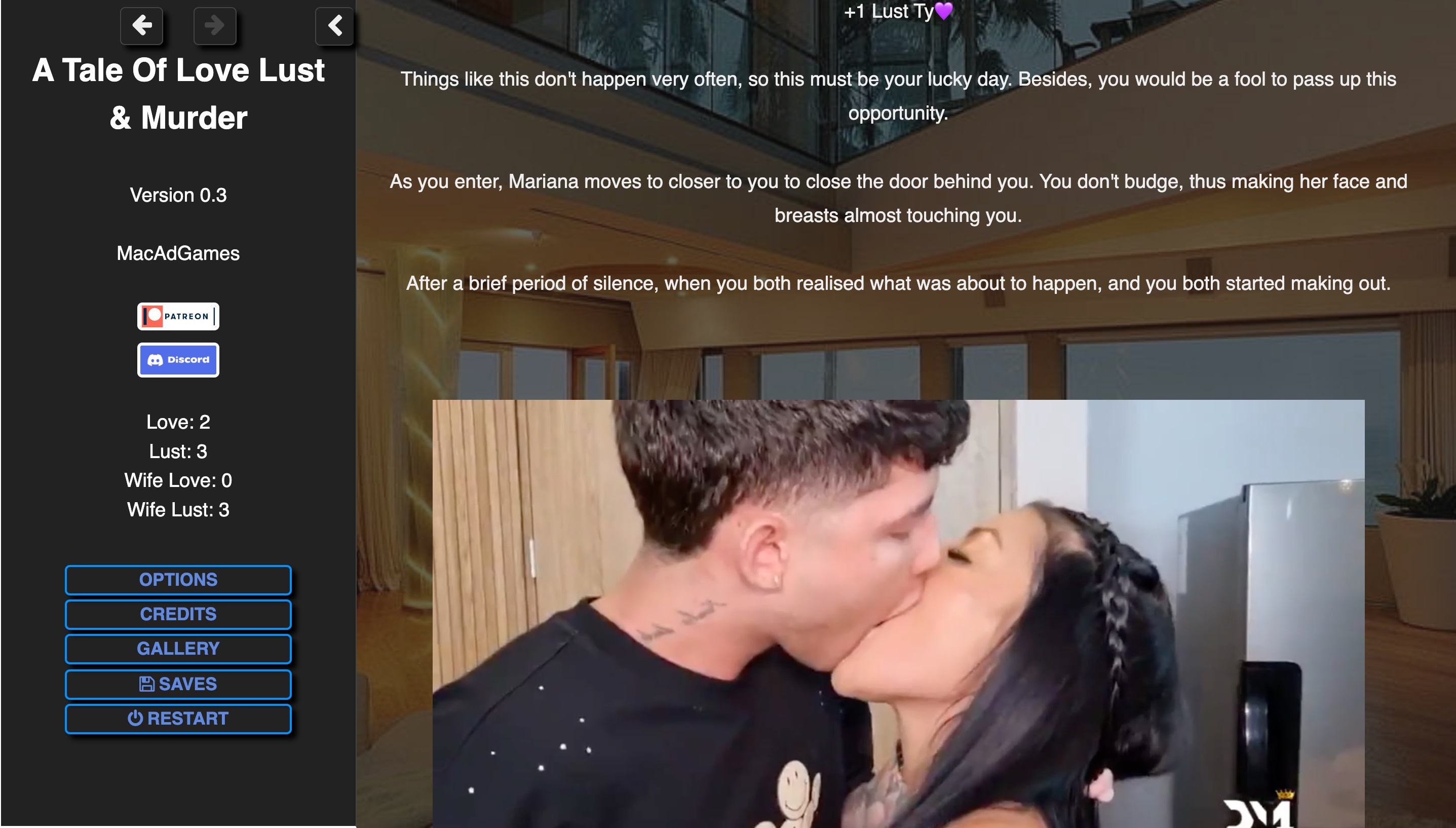 A Tale of Love, Lust &amp; Murder screenshot 1