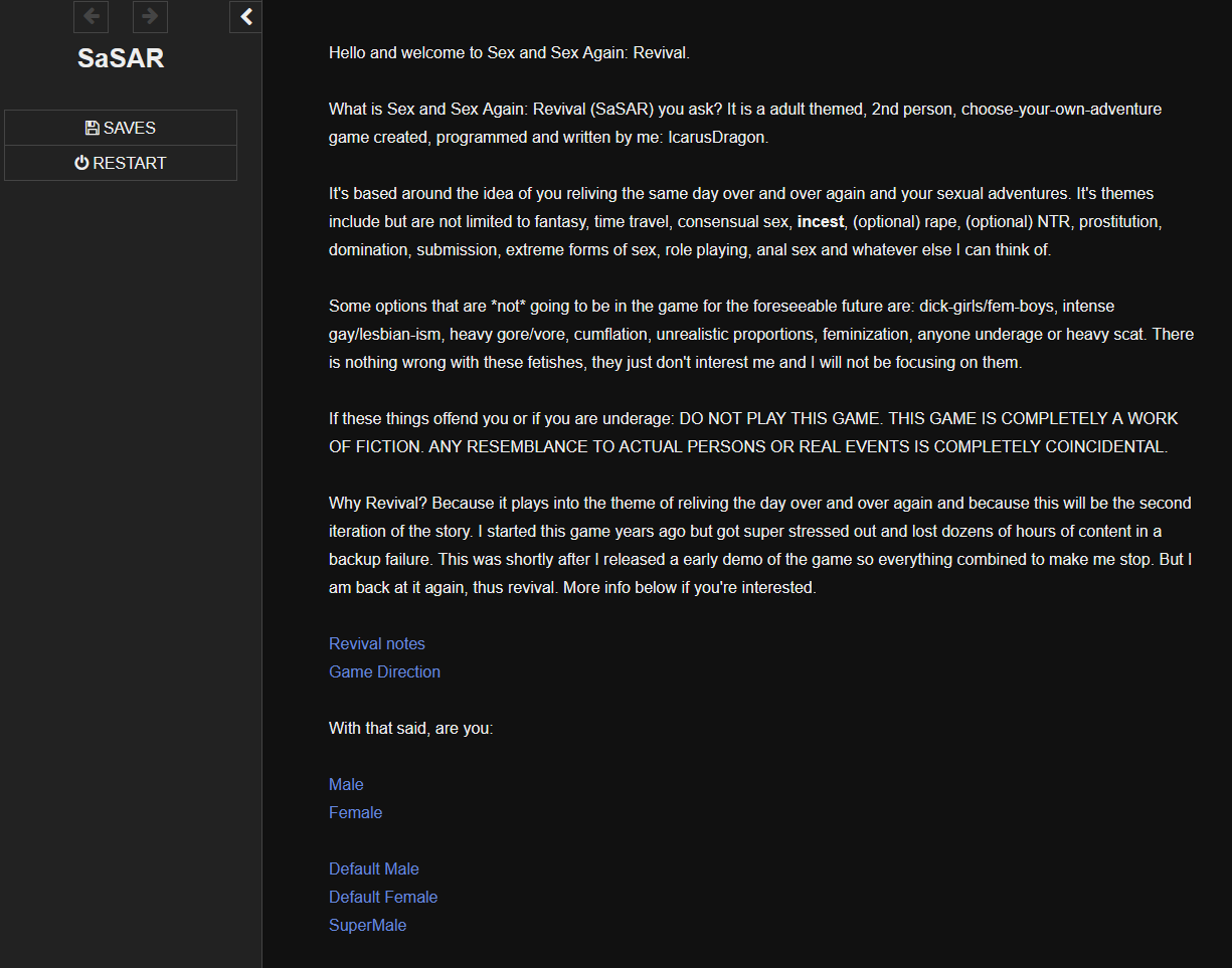 Sex and Sex Again Revival