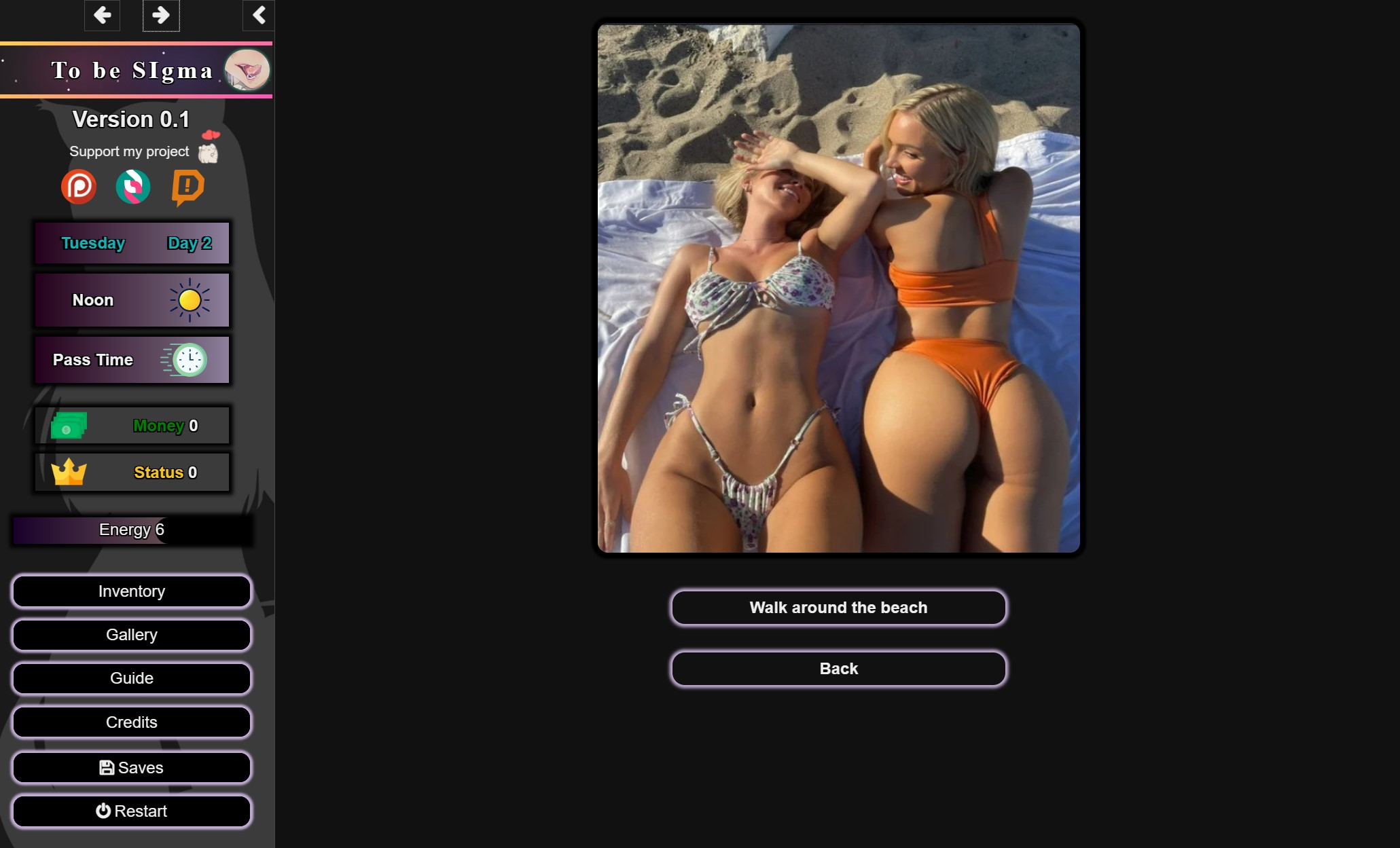 To be SIgma screenshot 1