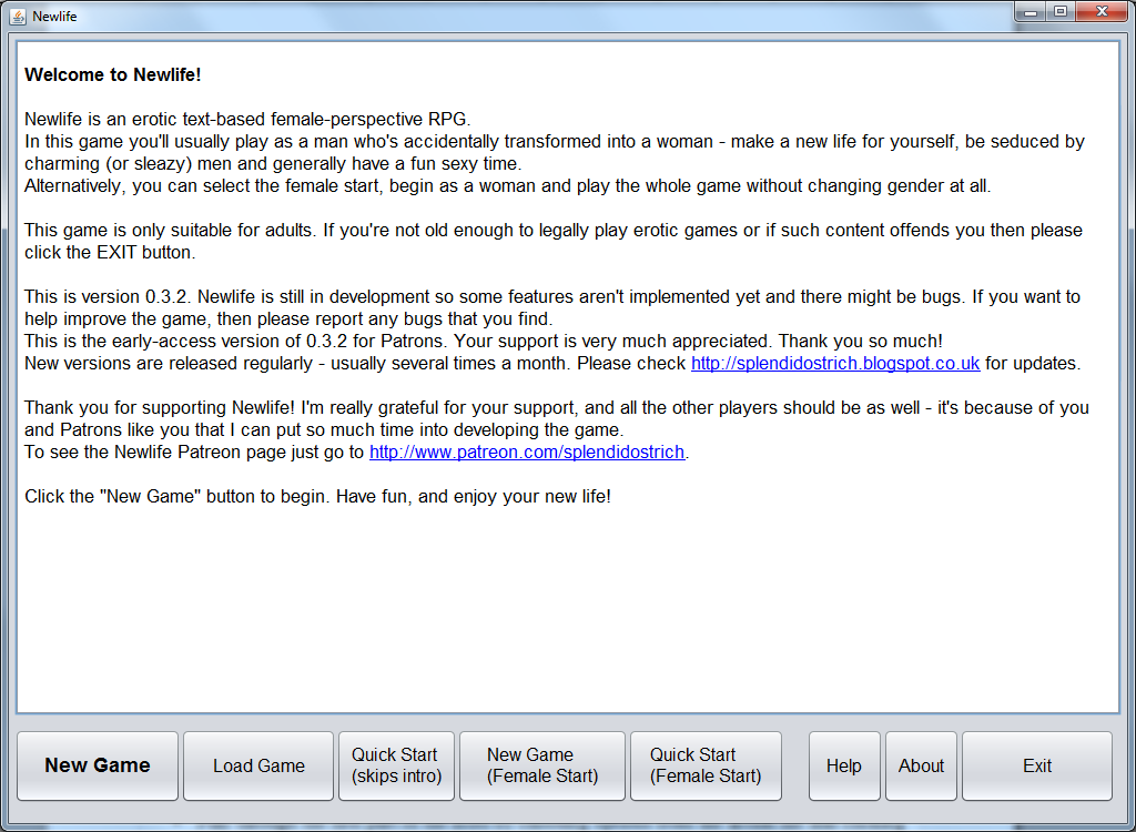 Newlife screenshot 1