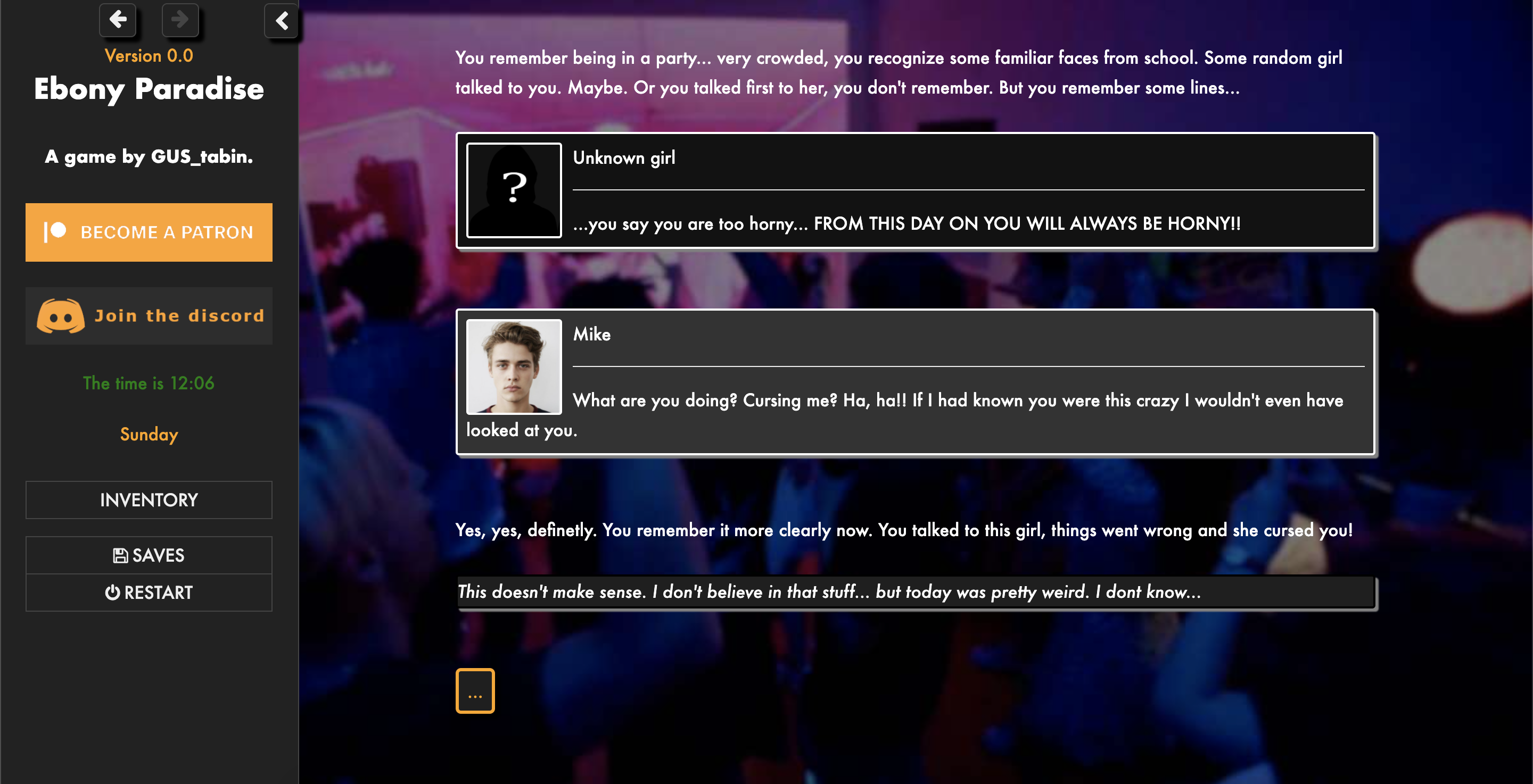 Ebony Paradise screenshot 1