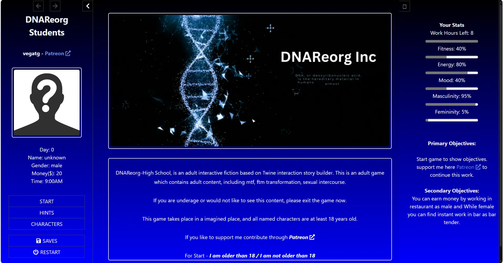 DNAReorg Students screenshot 1