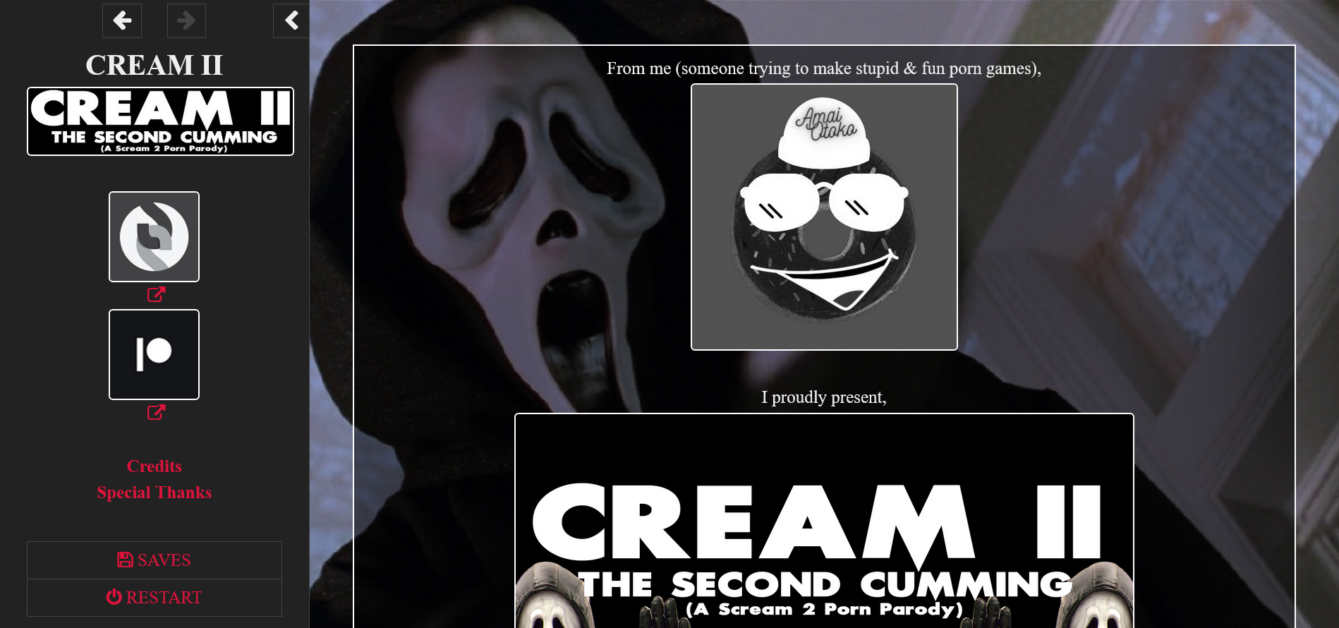 Cream II: The Second Cumming - A Scream 2 Porn Parody screenshot 1