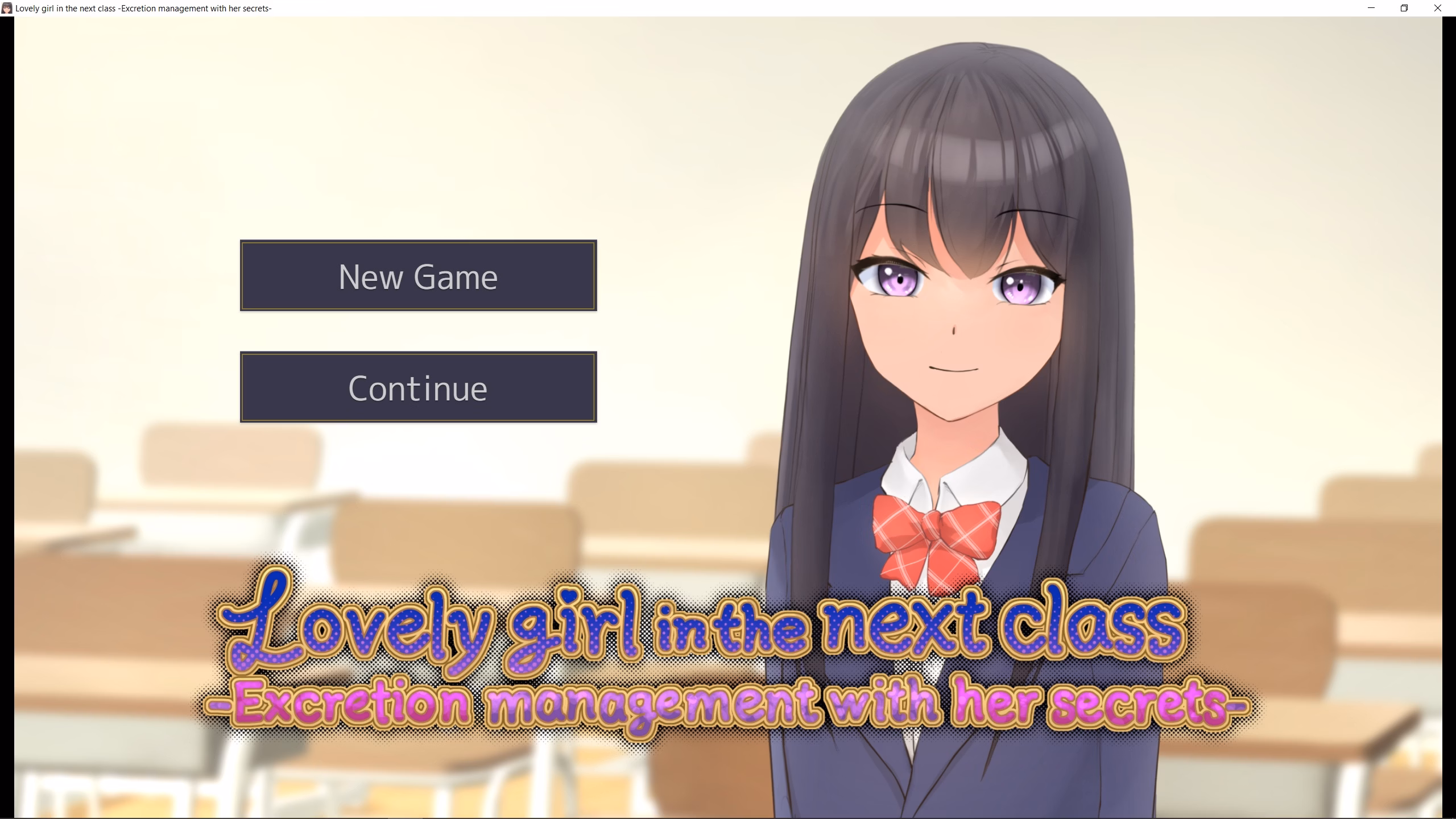 The cute girl in the next class - Find out her secrets and learn about her naughty habits and excretion management screenshot 0