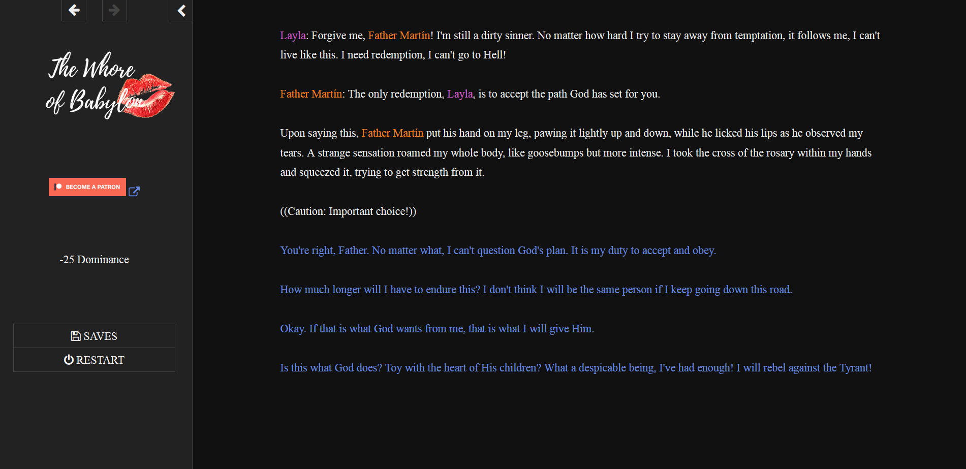 The Whore of Babylon screenshot 1