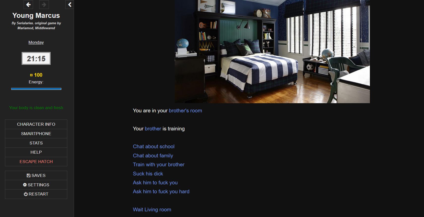 Young Marcus - Expanded screenshot 1