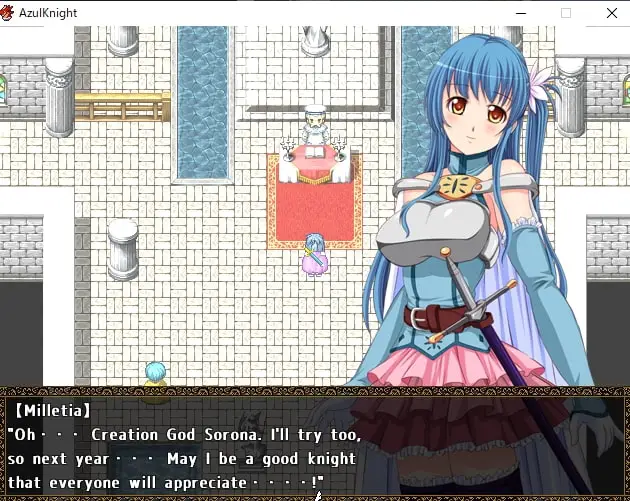 Azul Knight - Milletia of the Blue Sword screenshot 1